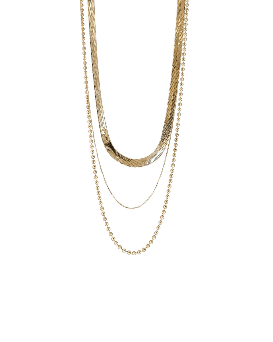 Slinky Hailey Snake Chain Necklace – ShopMamaBijoux